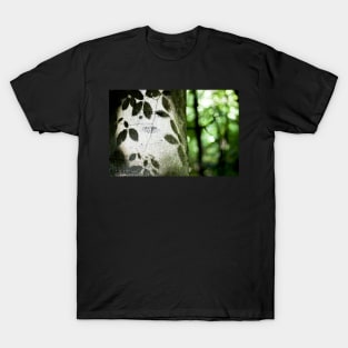 Beech tree leaf shadows T-Shirt